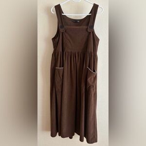Brown Corduroy Dazy  woman’s dress